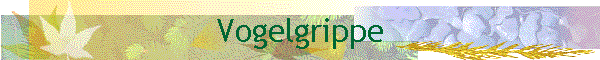 Vogelgrippe