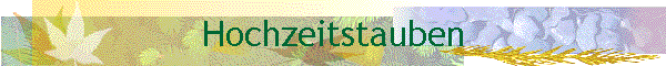 Hochzeitstauben